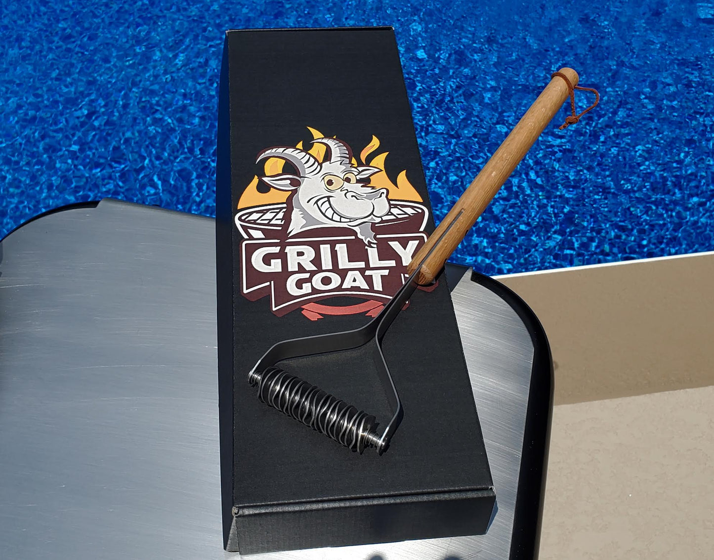 Grilly Goat Universal Grill Grate Cleaner With Gift Box FREE SHIPPING PLUS $10 OFF NOW!